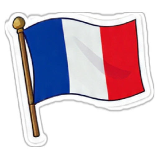 France Sticker Pack 2 (16 Digital Stickers)