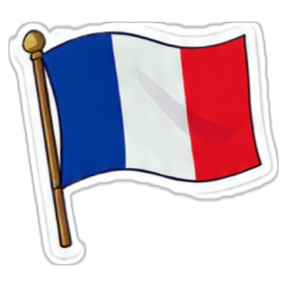 France Sticker Pack 2 (16 Digital Stickers)
